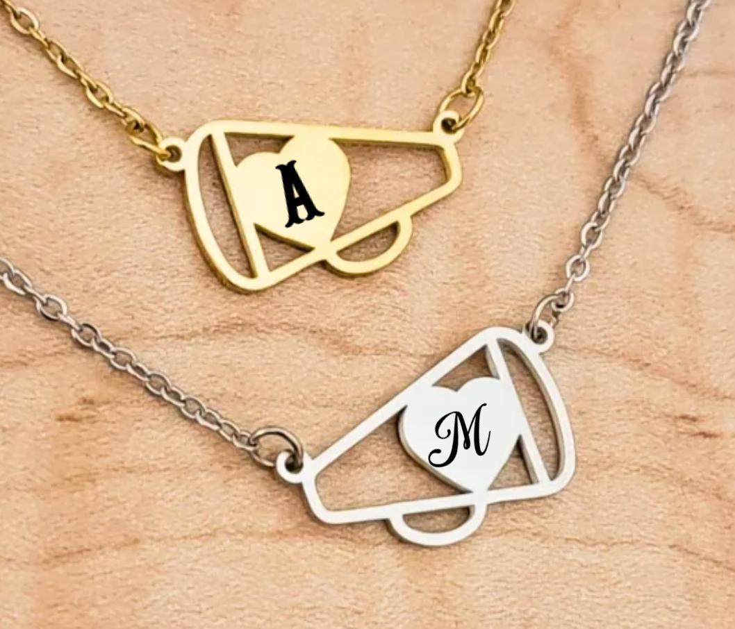 Personalized Cheerleading Necklace