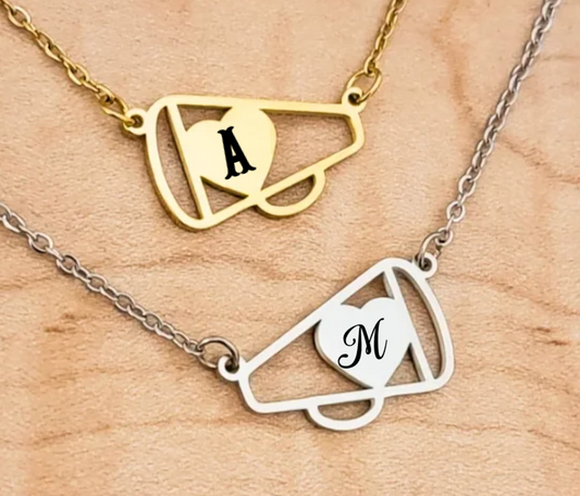 Personalized Cheerleading Necklace