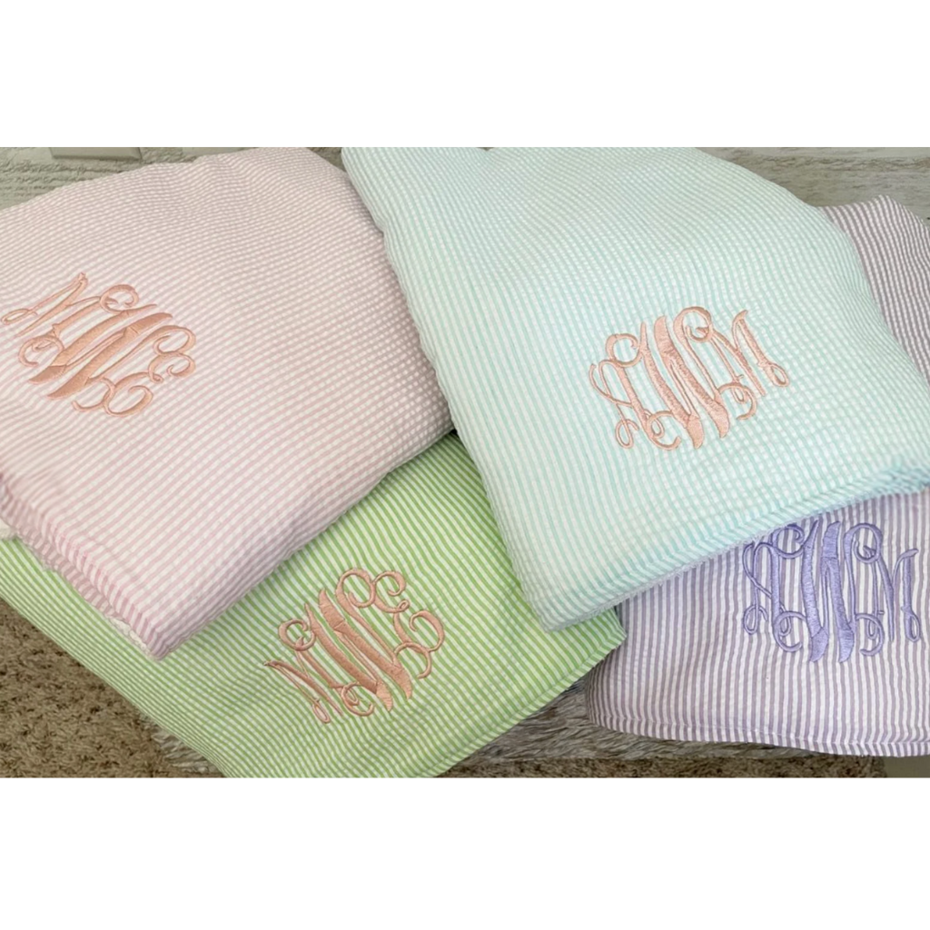 Seersucker Beach Towel